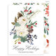 Christmas Floral Flat Holiday Cards Image 2 of 4